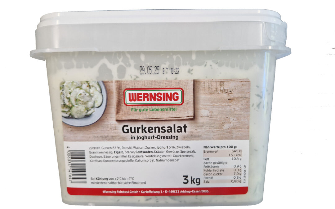 SALADE KOMKOMMER ROOM (1×3 KG)